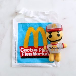 McDonald's Cactus Plant Flea Market Collab Buddy Toy Adult Happy Meal UnOpen